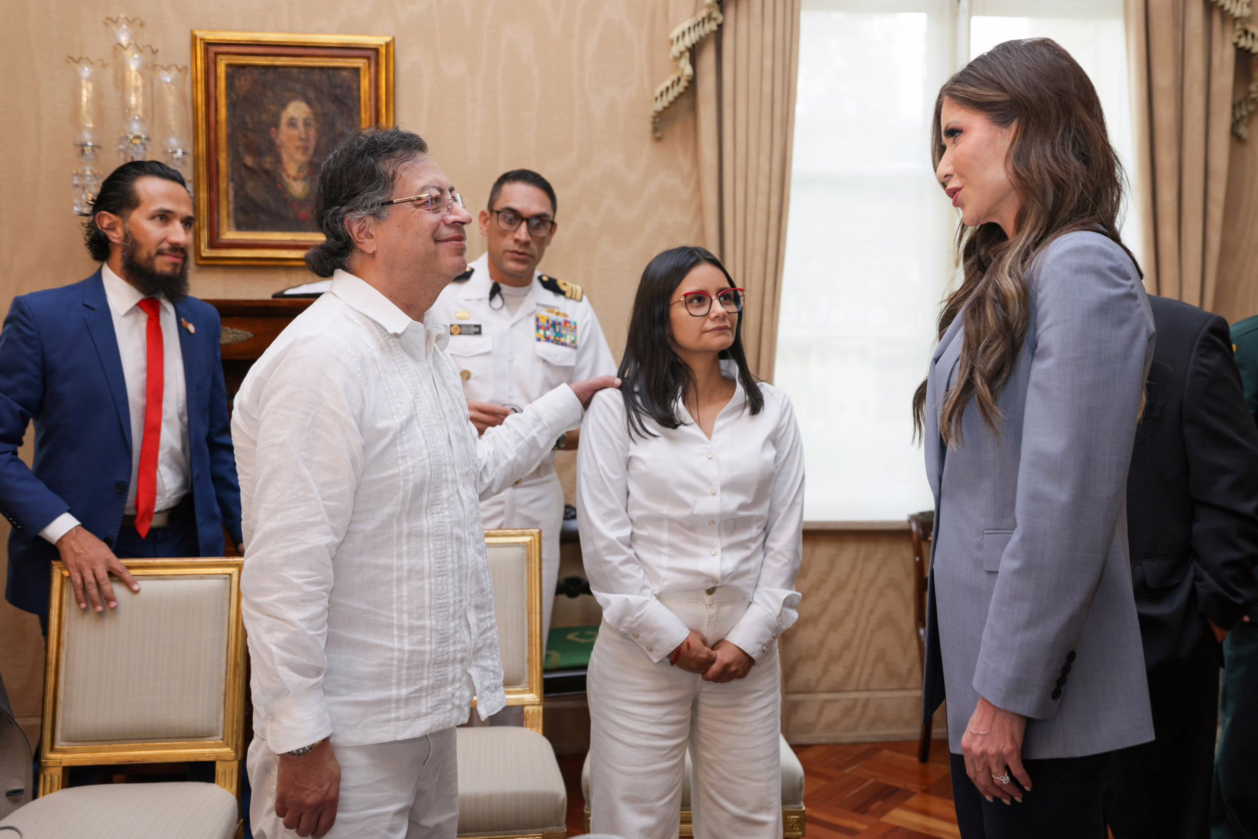 la-visita-de-la-secretaria-de-seguridad-de-estados-unidos-a-bogota-marca-una-distension-entre-trump-y-petro