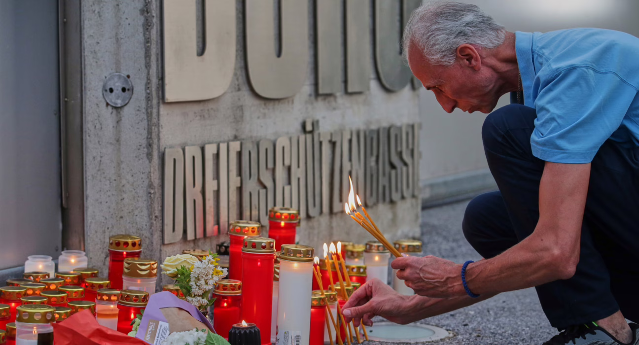 la-matanza-del-instituto-conmociona-a-austria,-uno-de-los-paises-de-europa-con-mas-armas-por-habitante